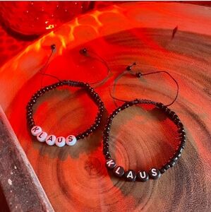 Klaus TVD inspired friendship bracelet vampire witch werwolf adjustable men+ fun